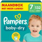 Pampers Baby Dry Luiers Maat 7 (15 kg+) 132 stuks
