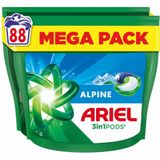 Ariel 3in1 Wasmiddel Pods Alpine 88 stuks
