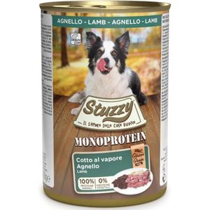 6x Stuzzy Hondenvoer MonoProtein Lam 400 gr