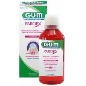 4x GUM Mondspoelmiddel Paroex 300 ml
