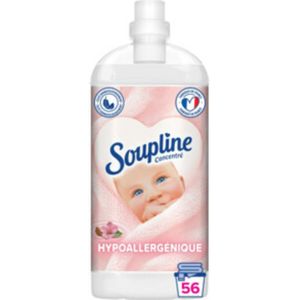 6x Soupline Wasverzachter Hypoallergeen Met Amandelmelk 1300 ml