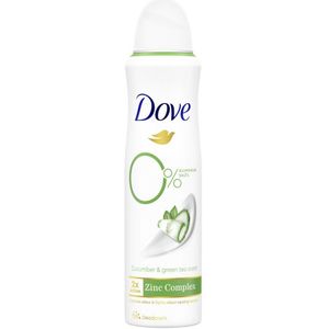 2+1 gratis: Dove Deodorant Spray Cucumber & Green Tea 150 ml
