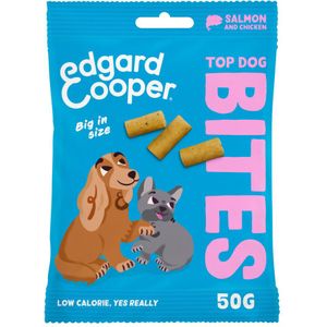 3x Edgard & Cooper Adult Bite L Zalm & Kip 50 gr
