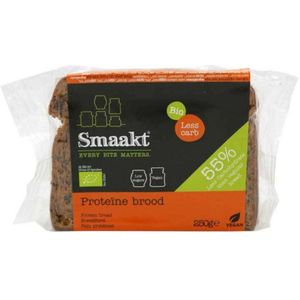 3x Smaakt Less Carb Proteïne Brood Biologisch 250 gr