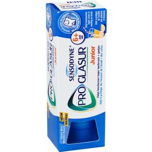 6x Sensodyne ProGlasur Tandpasta Junior 6+ 50 ml