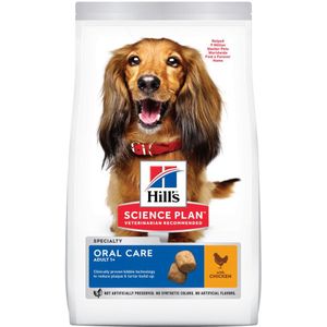 Hill's Science Plan Hondenvoer Adult Oral Care Medium Kip 12 kg