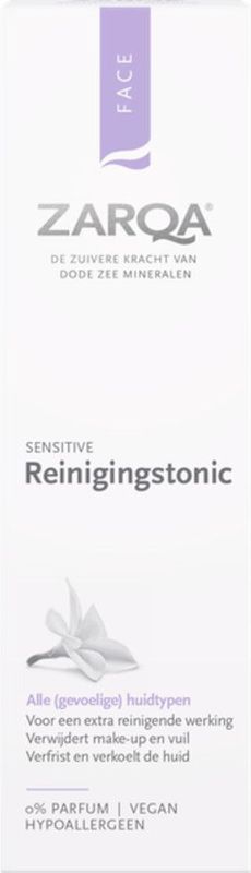3x Zarqa Reinigingstonic Sensitive 200 ml