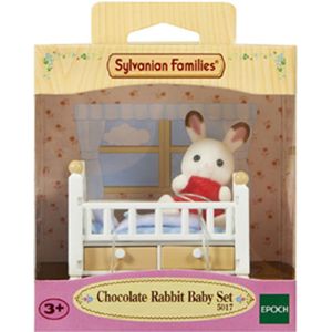 Sylvanian Families 5017 set baby chocoladekonijn