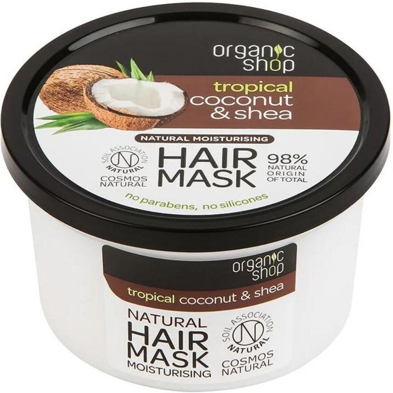 3x Organic Shop Haarmasker Coconut & Shea 250 ml