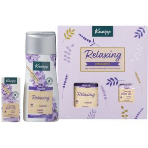 3x Kneipp Geschenkset Relaxing Favourites 2 stuks