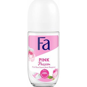 6x Fa Deodorant Roller Pink Passion 50 ml