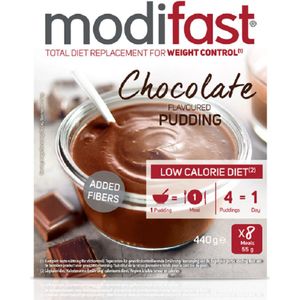8x Modifast Intensive Pudding Chocolade 8 x 55 gr