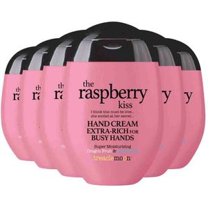 6x Treaclemoon The Raspberry Kiss Handcrème 75 ml