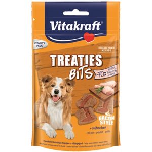 Vitakraft Treaties Bits Bacon style met Kip 120 gr