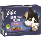 Felix Elke Dag Feest Mix Selectie in Gelei 12 x 85 gr