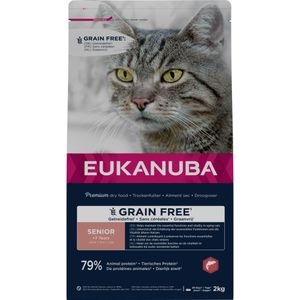 Eukanuba Kat Senior Graanvrij Zalm 2 kg
