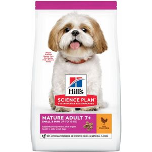 6x Hill's Science Plan Hondenvoer Mature Adult Small & Mini Kip 1,5 kg