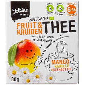 8x de Kleine Keuken Bio Mango Thee 30 gr