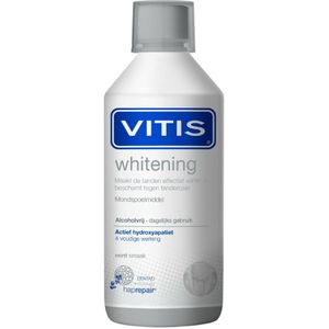 3x Vitis Whitening Mondwater 500 ml