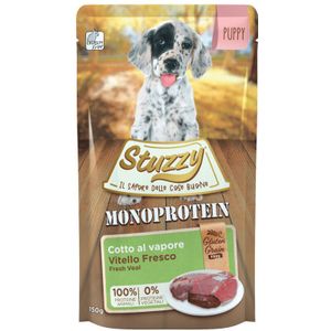 12x Stuzzy Hondenvoer Puppy Monoprotein Graanvrij Kalf 150 gr