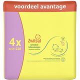 3x Zwitsal Billendoekjes Sensitive 4 x 57 = 228 stuks