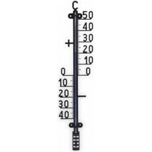 Nampook Tuinthermometer - 41 cm Hoog - Temperatuur van -40 Tot + 50 Graden - Zwart