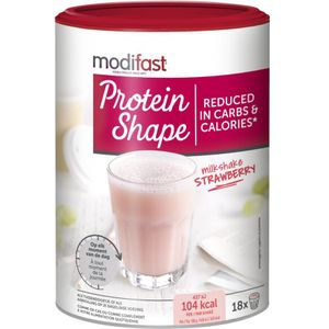 3x Modifast Protein Shape Milkshake Aardbei 540 gr