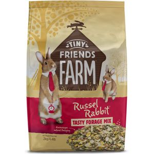 5x Tiny Friends Farm Russel Rabbit Tasty Forage Mix 2 kg