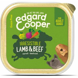 11x Edgard & Cooper Kuipje Vers Vlees Hondenvoer Lam - Rund 150 gr