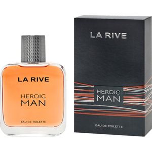 3x La Rive Heroic Man Eau de Toilette Spray 100 ml