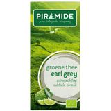 Piramide Biologische Groene Theezakjes Earl Grey 20 stuks