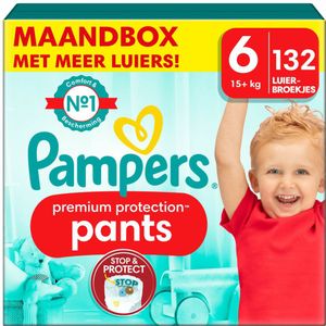 Pampers Premium Protection Luierbroekjes Maat 6 (15 kg+) 132 stuks