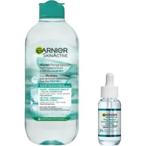 Garnier SkinActive Aloë Vera Serum & Micellair Water Pakket