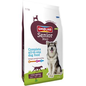 Smolke Hondenvoer Senior Maxi 12 kg