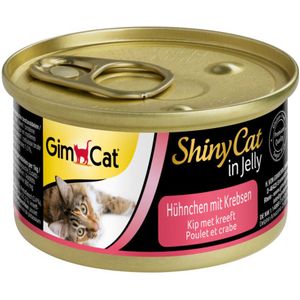 GimCat ShinyCat Kip & Kreeft 70 gr