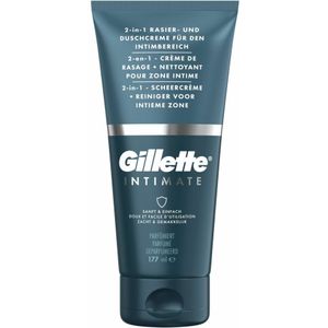 Gillette Intimate 2-In-1 Scheercrème & Reiniger 177 ml