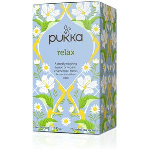 3x Pukka Thee Relax 20 stuks