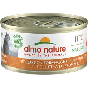 Almo Nature HFC Natural Kattenvoer Kip - Kaas 70 gr