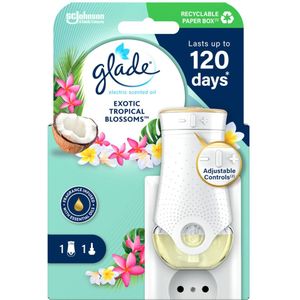6x Glade Electric Scented Oil Houder Exotic Tropical Blossoms