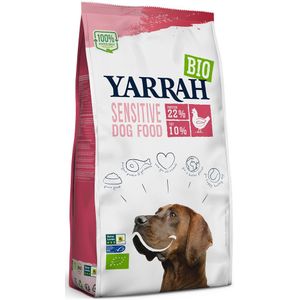 Yarrah Bio Hondenvoer Sensitive Adult Kip - Rijst 2 kg