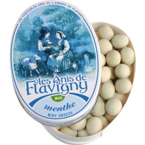 6x Anis De Flavigny Pa stuksilles Biologisch Mint 50 gr