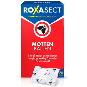 Roxasect Mottenballen 20 stuks