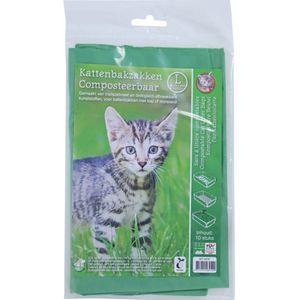 Boon Kattenbakzak Composteerbaar Large 10 stuks