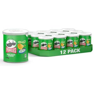 Pringles Chips Sour Cream & Onion 12 x 40 gr