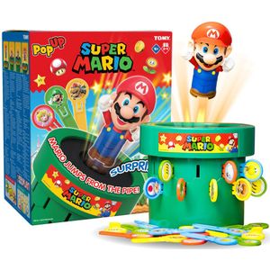 Super Mario Pop Up Bordspel - Geschikt voor 2-4 spelers vanaf 4 jaar