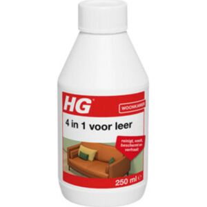 6x HG 4-in-1 Voor Leer 250 ml