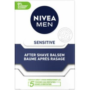 6x NIVEA Men Aftershave Balsem Sensitive 100 ml