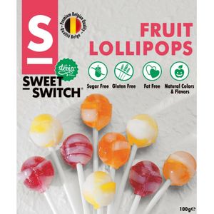 3x Sweet-Switch Lollipops 100 gr