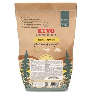 Kivo Kip & Rijst Mini Adult Glutenvrij 4 kg