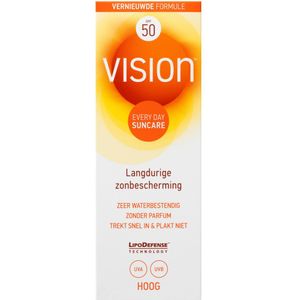 2x Vision Zonnebrand Every Day Sun SPF 50 180 ml